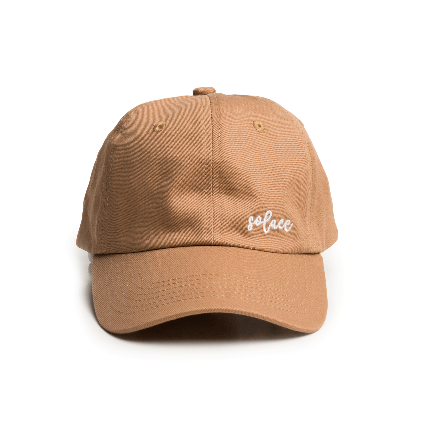 Solace 6 Panel Dad Cap Peach
