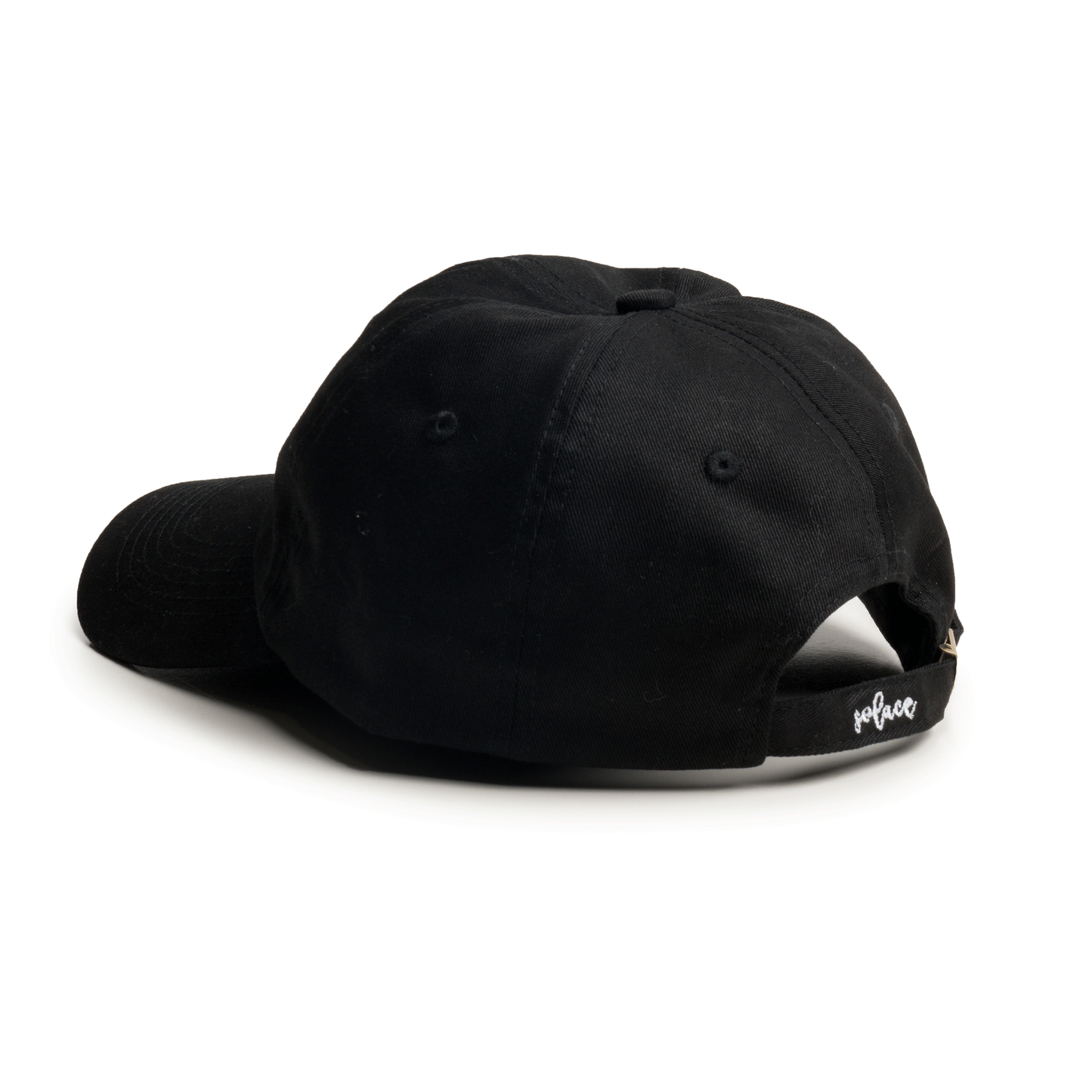 Solace 6 Panel Dad Cap Black (back)