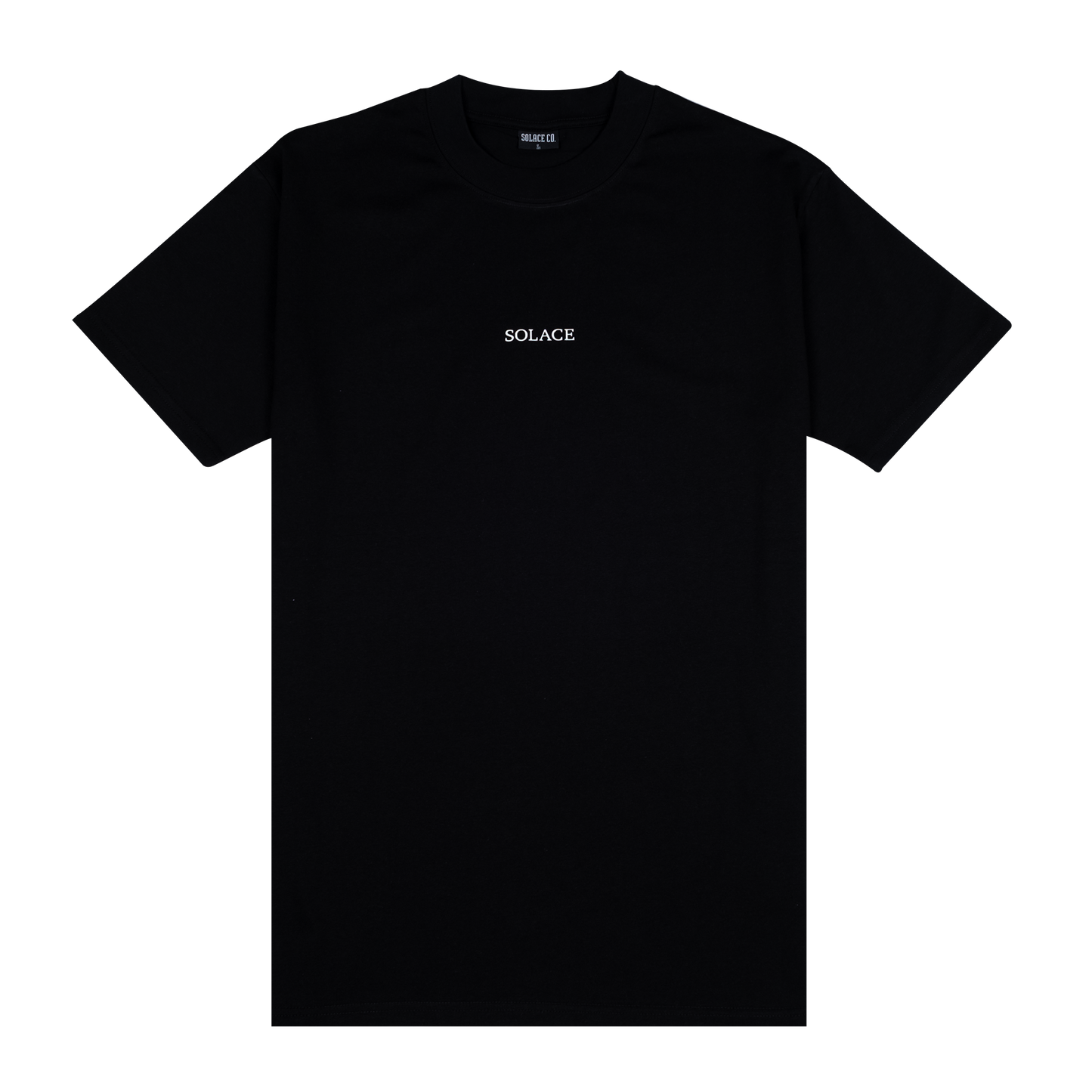 Black Solace Crew Neck T-Shirt