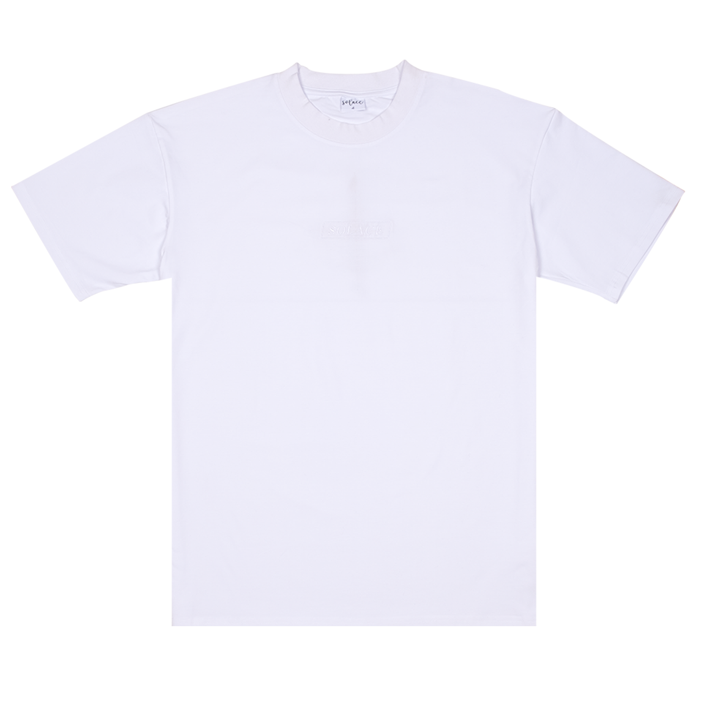 White Embroidery Tee