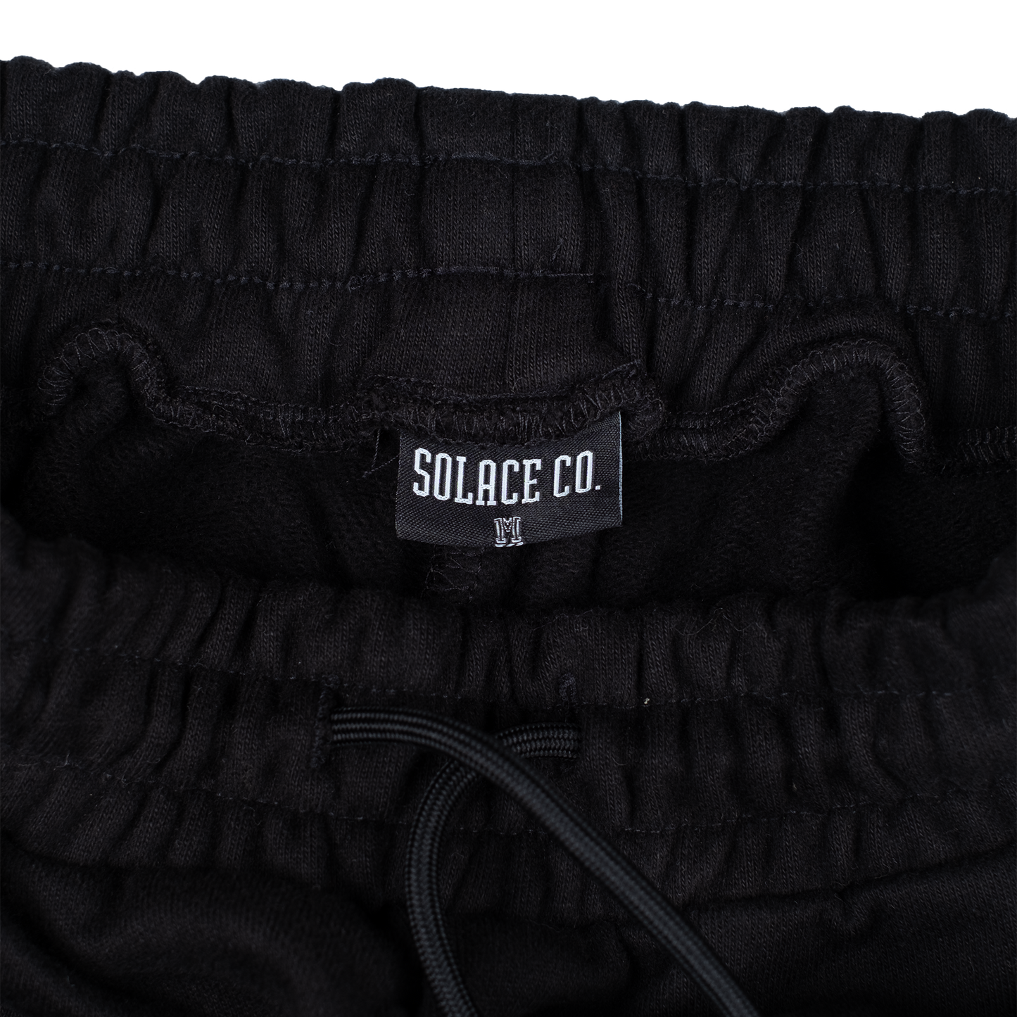 Black Patch Track Pants
