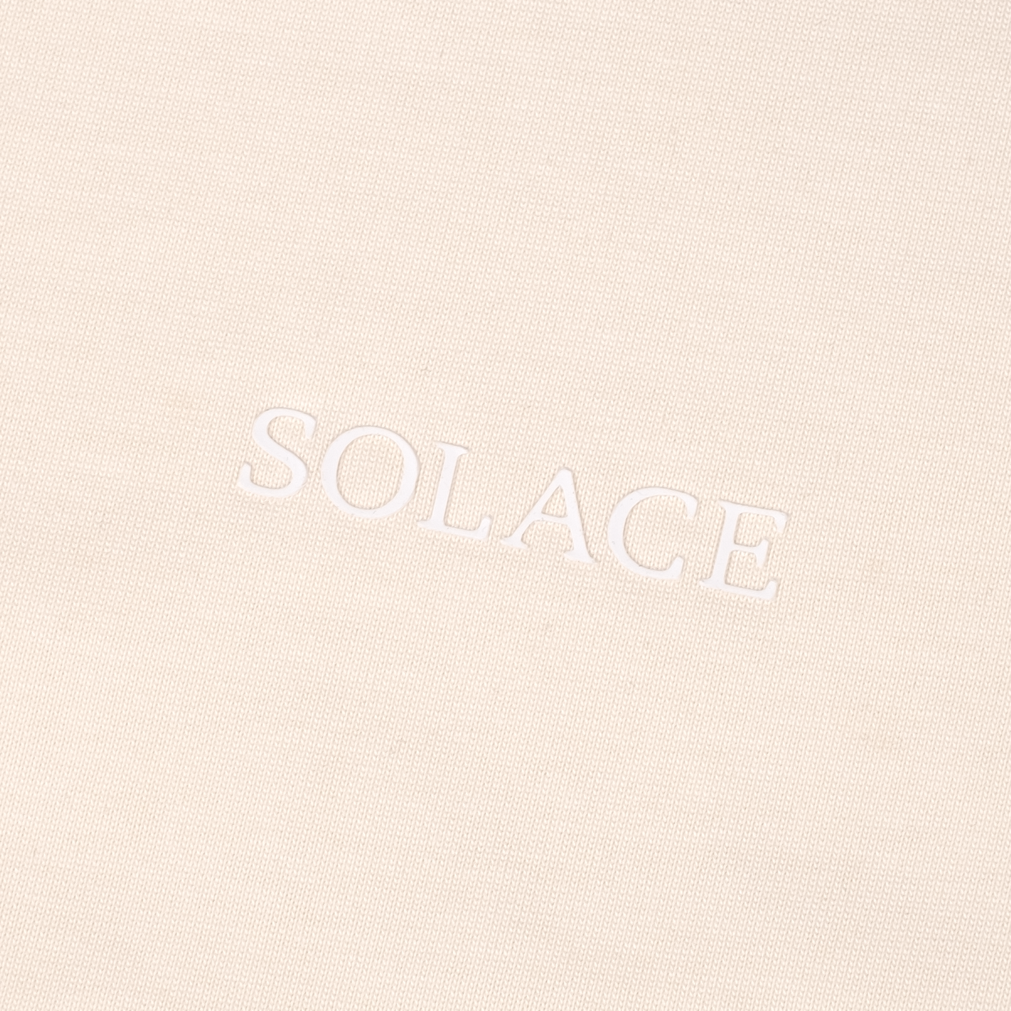 Sand Solace Crew Neck T-Shirt Logo