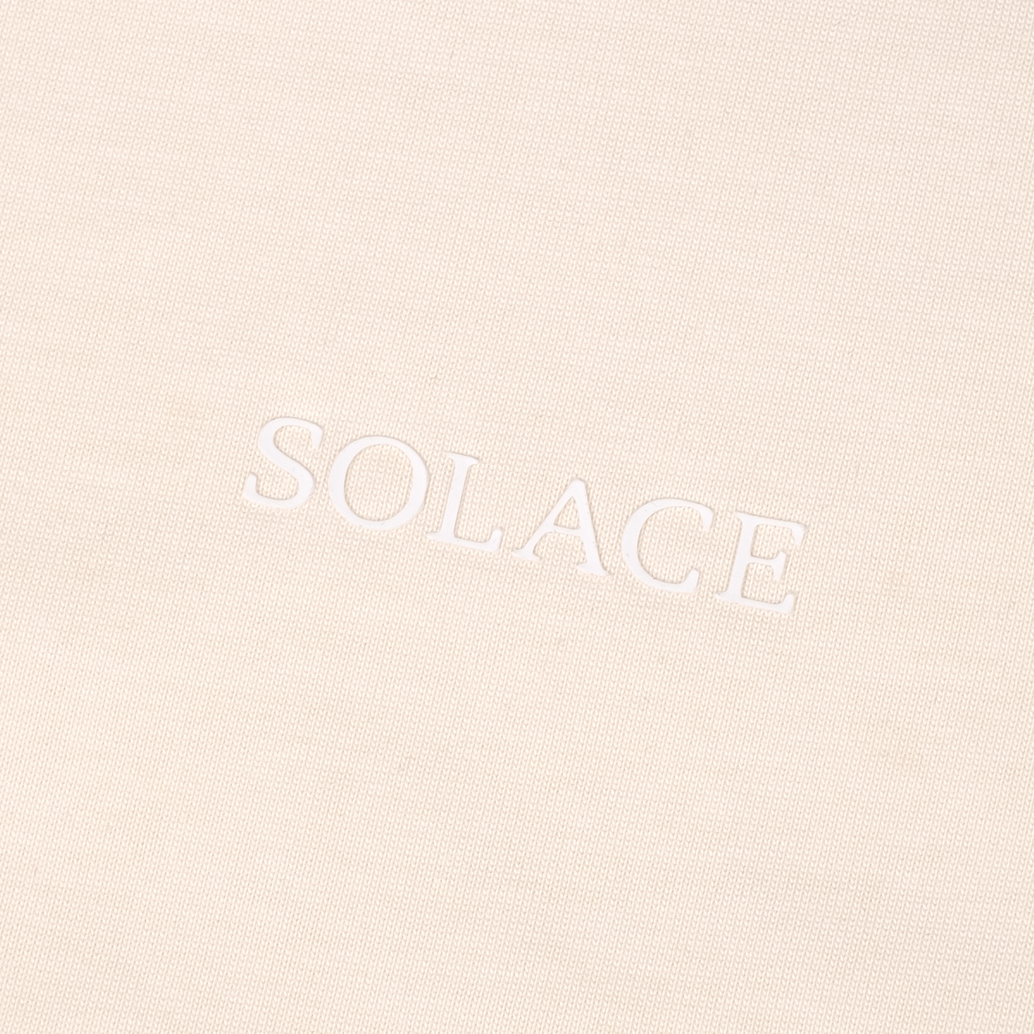Sand Solace Crew Neck T-Shirt Logo