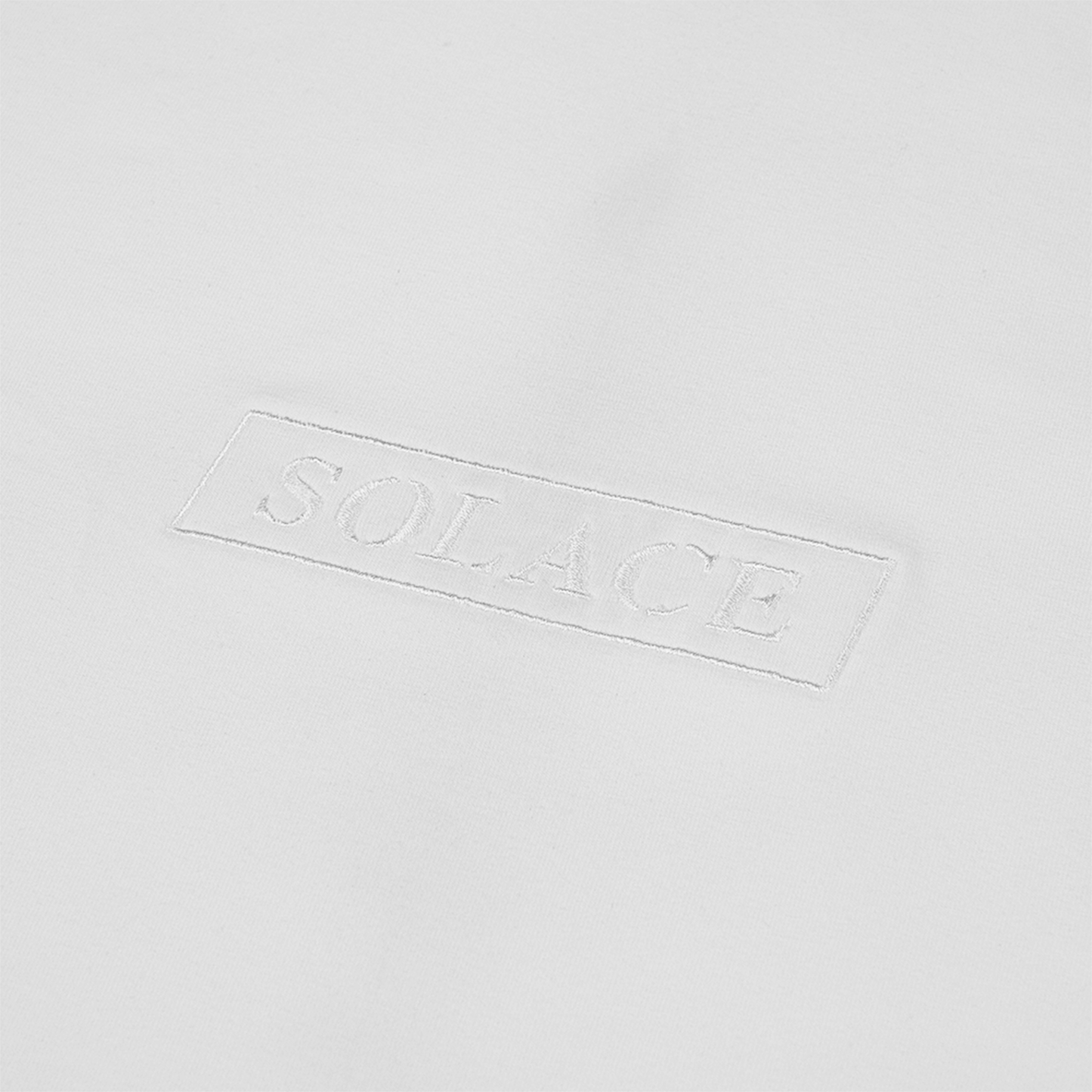 White Embroidery Tee