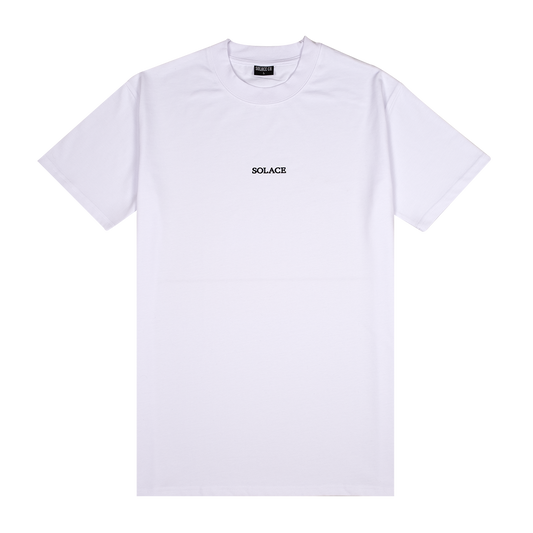 White Solace Crew Neck T-Shirt
